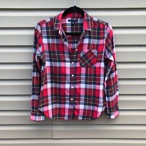 AEO | long sleeve button down flannel